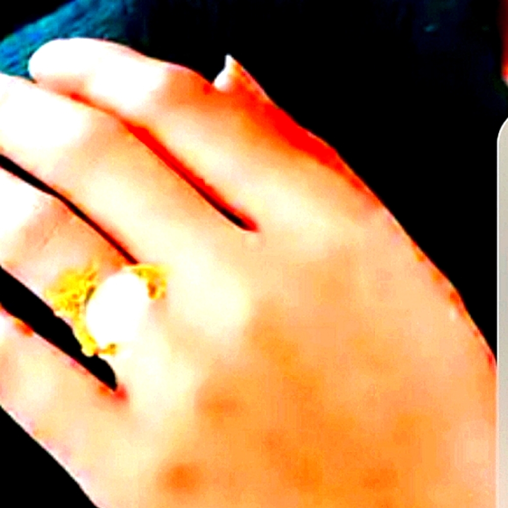 Auaquamarine and Diamond Pixiu Ring size 7